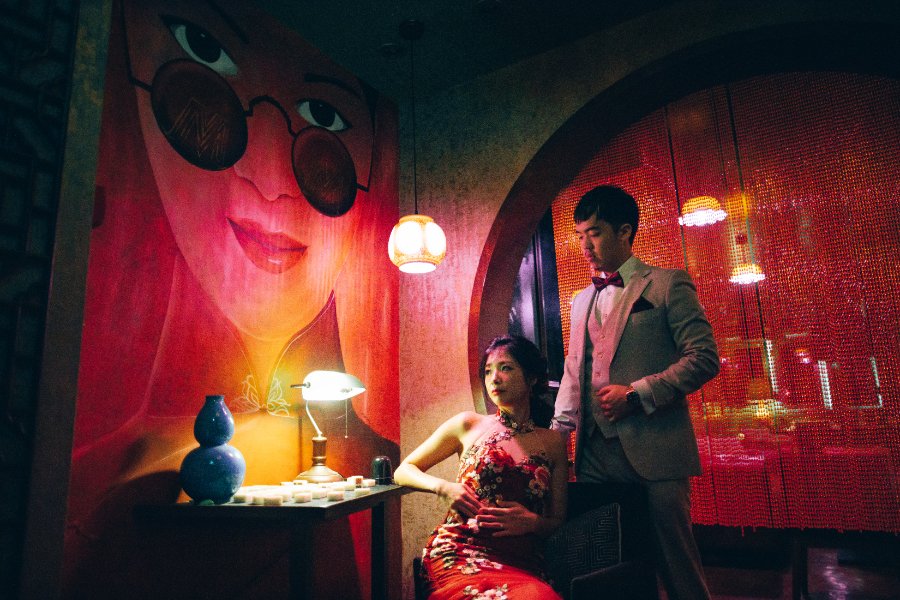 A & N - Singapore Oriental Pre-Wedding Shoot at Sum Yi Tai with Cheongsam by Cheng on OneThreeOneFour 9