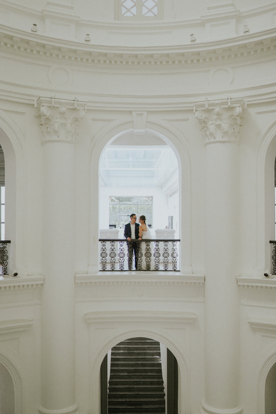 Singapore Actual Wedding Day Photoshoot at Flutes, National Museum by Charles on OneThreeOneFour 3