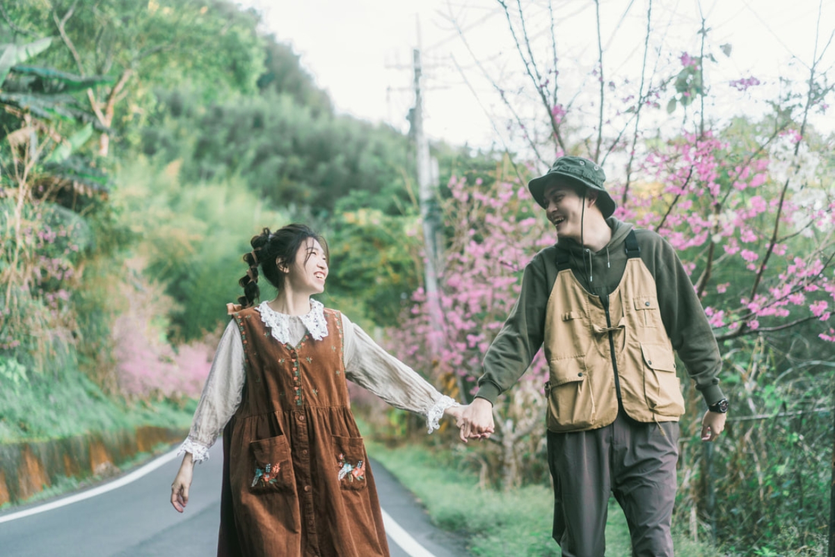 Taiwan Pre-Wedding Photoshoot Countryside Forest Misty Bridges by  on OneThreeOneFour 3