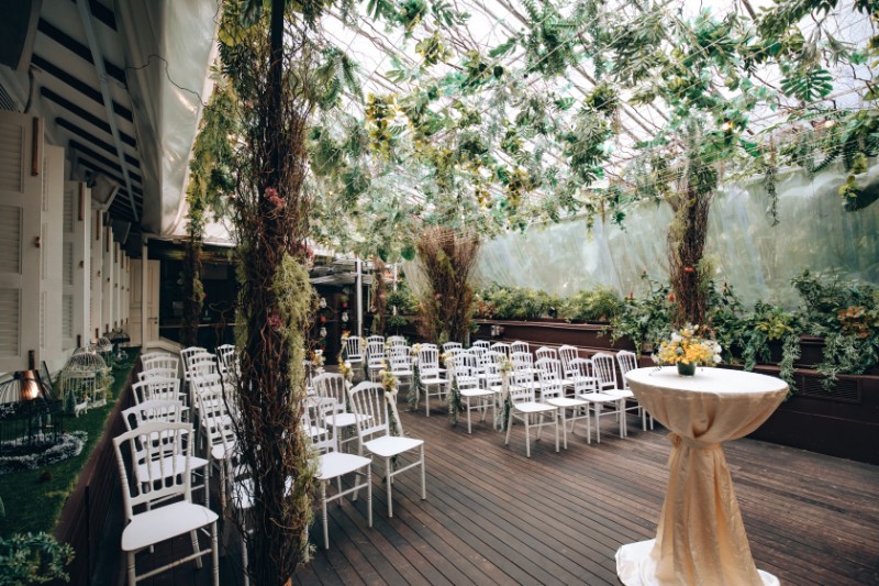 S&B: Lovely Wedding at lush venue, Botanico at the Garage, with Korean couple by Cheng on OneThreeOneFour 0