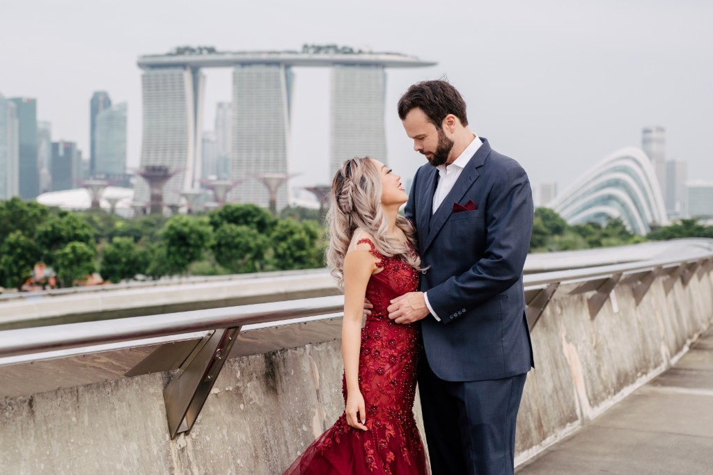 Romantic & Dreamy Pre-Wedding at Singapore Wedding Tree | Singapore Pre-Wedding Photography by Cheng on OneThreeOneFour 1