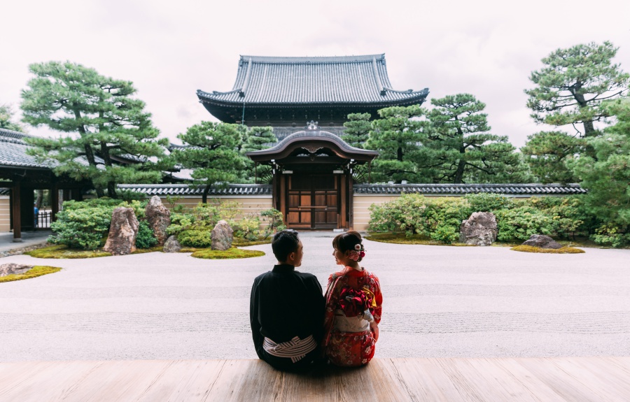 日本京都祇園，建仁寺和服攝影 by Jia Xin on OneThreeOneFour 12