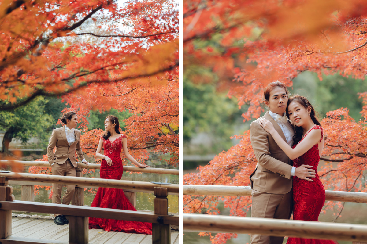 京都傳統的祗園區和服拍攝，以及奈良鹿園秋季婚紗拍攝 by Kinosaki on OneThreeOneFour 9