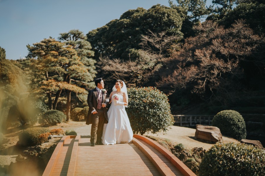 A&C: Tokyo Garden Pre-wedding Photoshoot by Ghita on OneThreeOneFour 3