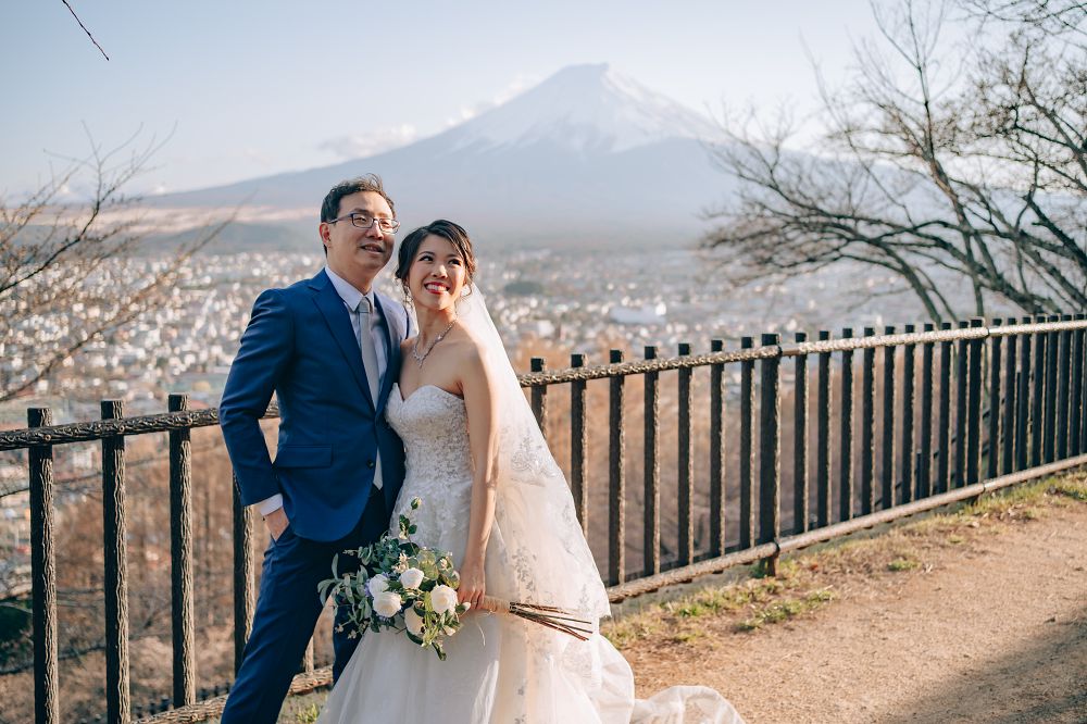 Tokyo Sakura and Mt Fuji Pre-Wedding Photography  by Dahe on OneThreeOneFour 42