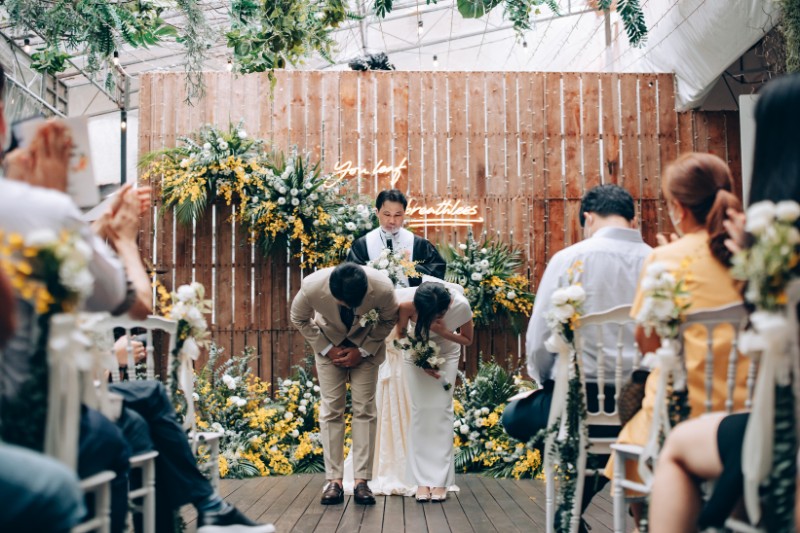 S&B: Lovely Wedding at lush venue, Botanico at the Garage, with Korean couple by Cheng on OneThreeOneFour 36