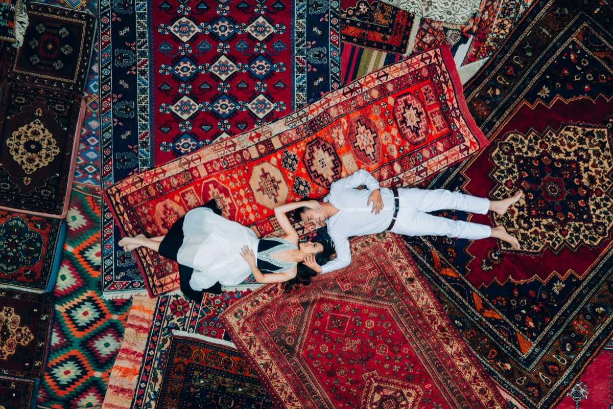 Cappadocia Pre-Wedding Photoshoot Hot Air Balloons Pasabag Valley Slot Canyon Carpet Shop Horse Ranch by Aric on OneThreeOneFour 11