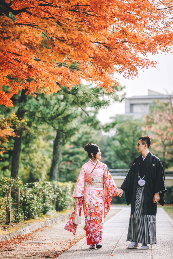 Kyoto Kimono Photoshoot At Shosei-en Garden and Kennin-Ji Temple, Gion District  by Shu Hao  on OneThreeOneFour 22