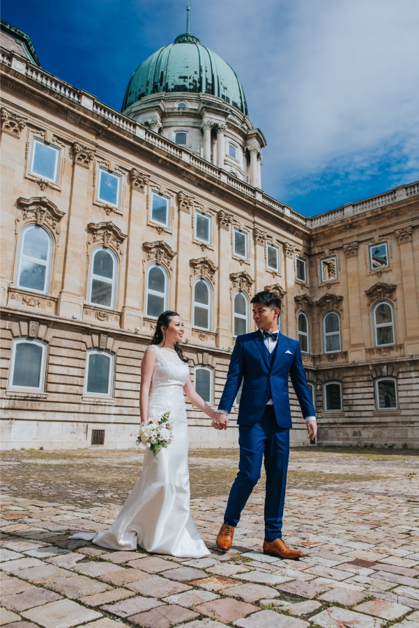 J&W: Budapest Full-day Pre-wedding Photoshoot around Castle Hill by Drew on OneThreeOneFour 19