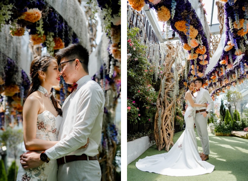 C&NJ: Whimsical pre-wedding at Coney Island, Marina Barrage & Floral Fantasy in Singapore by Samantha on OneThreeOneFour 20