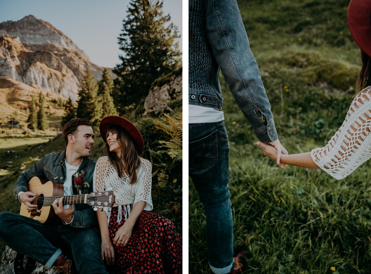 A&B: Great outdoors of Switzerland pre-wedding by Eliano on OneThreeOneFour 1