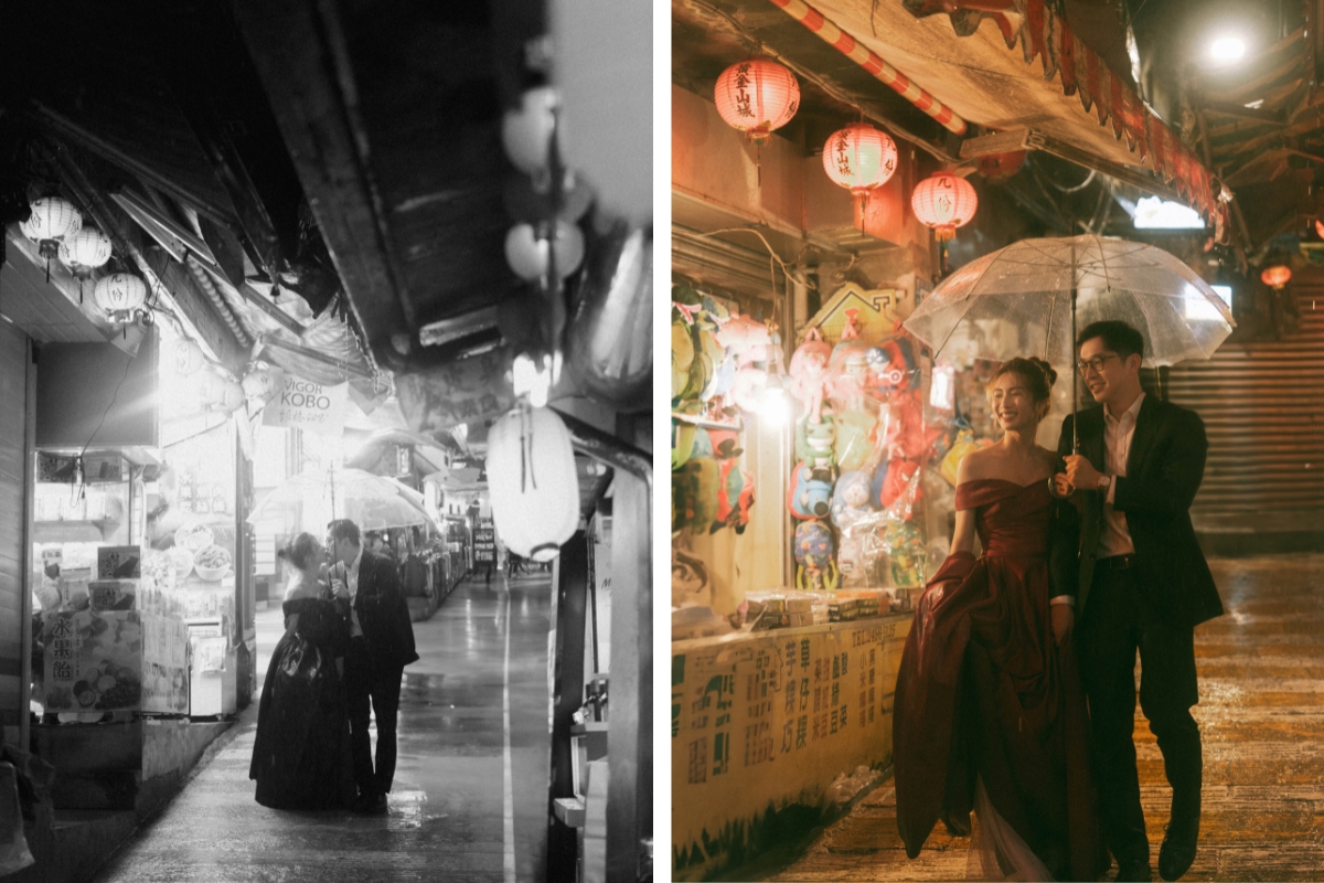 Taiwan Pre-Wedding Photoshoot Dadaocheng Golden Waterfall Jiufen Night Shoot Indoor Studio by OneThreeOneFour on OneThreeOneFour 36