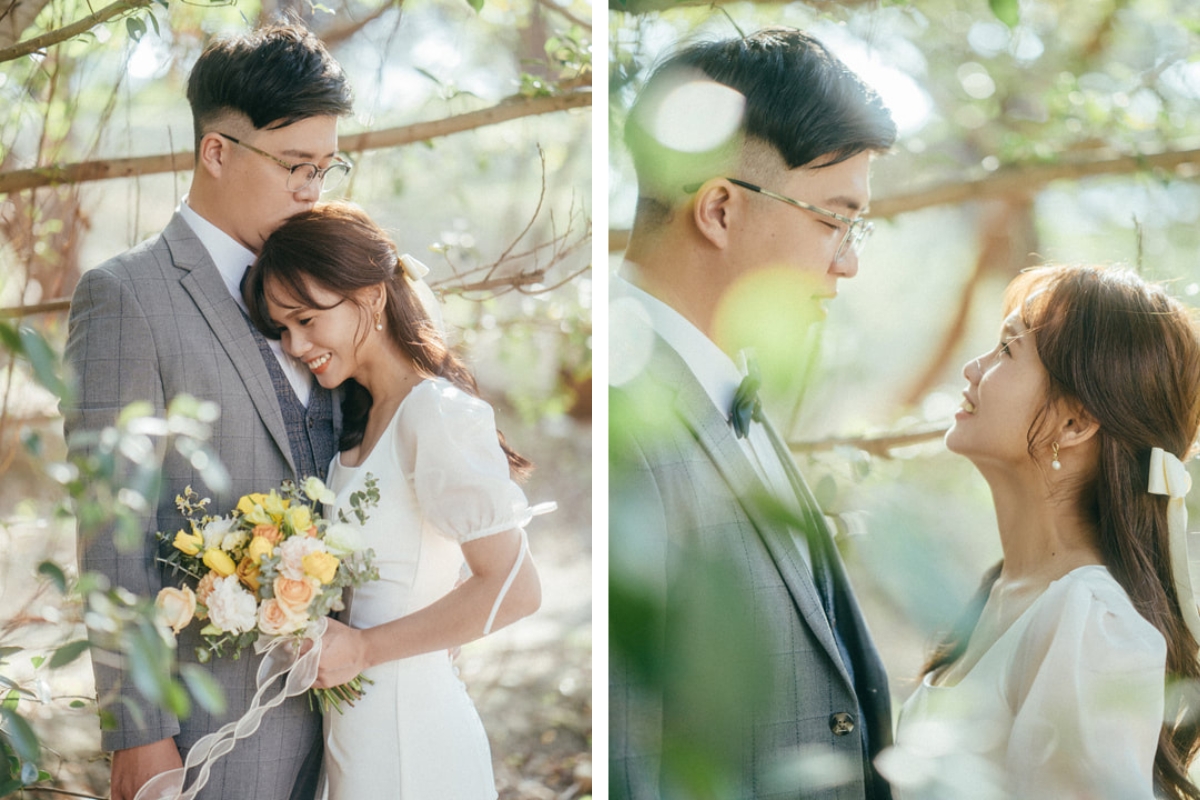 Taiwan Pre-Wedding Photoshoot Autumn Garden Scenic Nature  by  on OneThreeOneFour 6