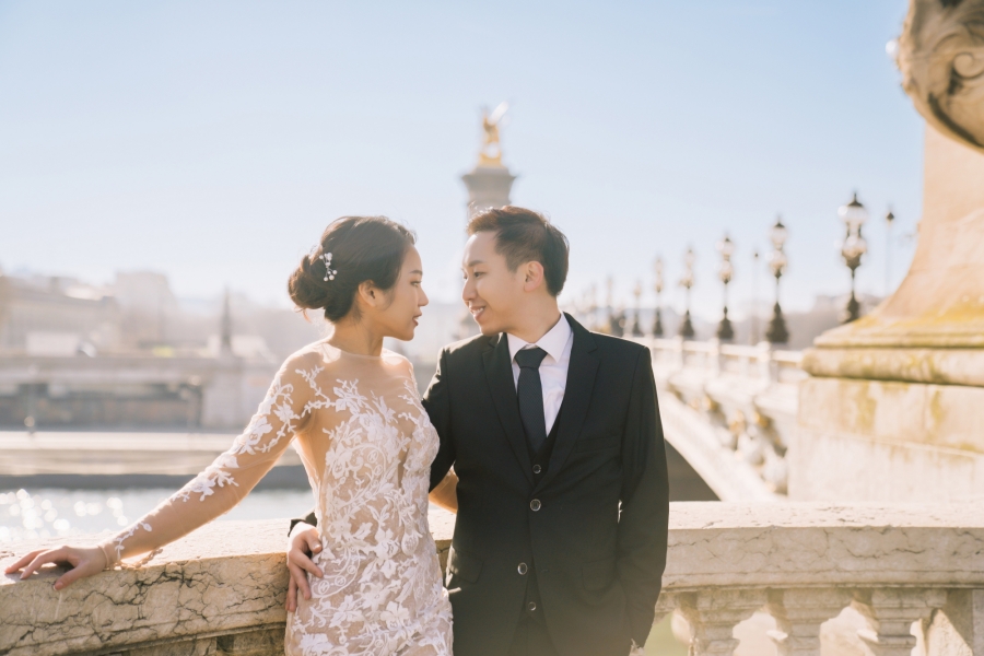 Elegance in Every Frame: Victoria & Eugene's Parisian Engagement Photoshoot by Vin on OneThreeOneFour 20