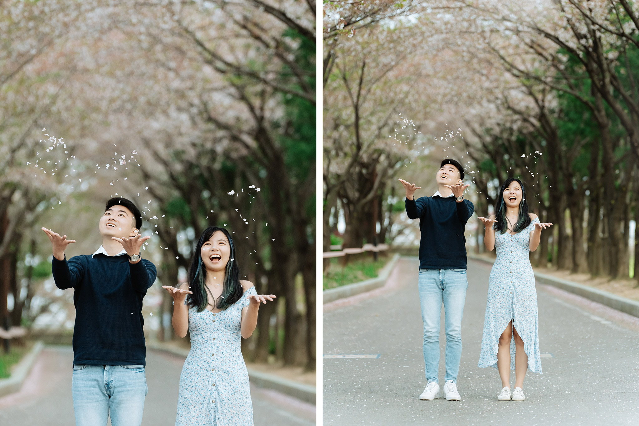 Korea Spring Casual Couple Photoshoot At Seonyudo Park by Jungyeol on OneThreeOneFour 11