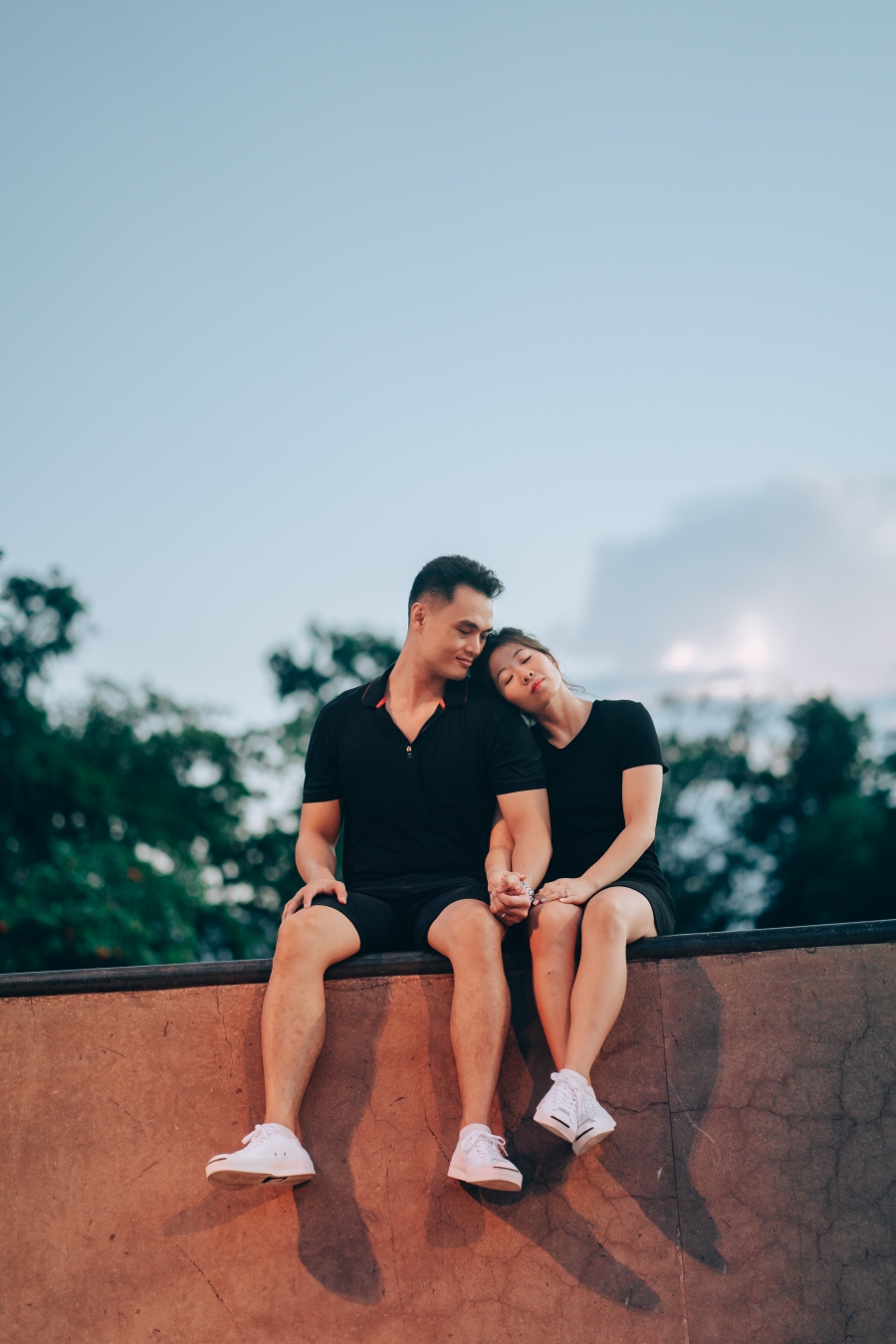 Singapore Casual Couple Photoshoot At East Coast Park - Xtreme Skatepark by Michael on OneThreeOneFour 21
