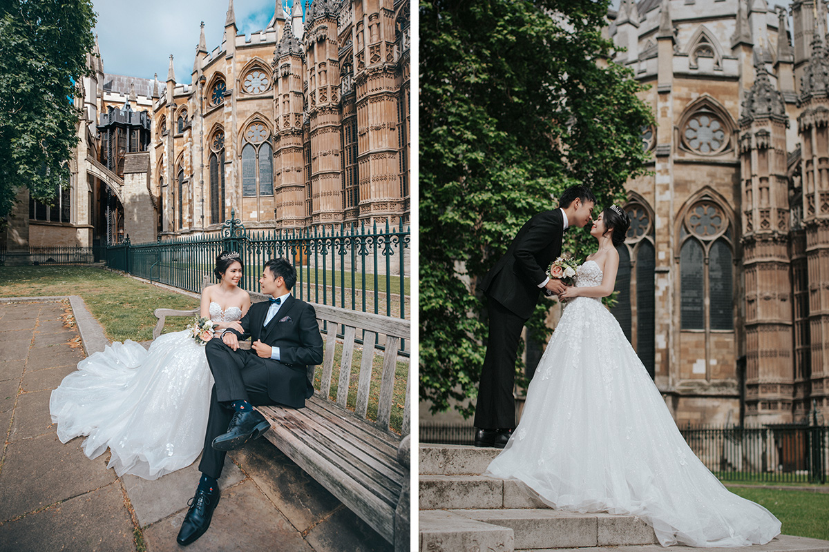 London Pre-Wedding Photoshoot At Big Ben, Palace of Westminster, Millennium Bridge  by Dom on OneThreeOneFour 3