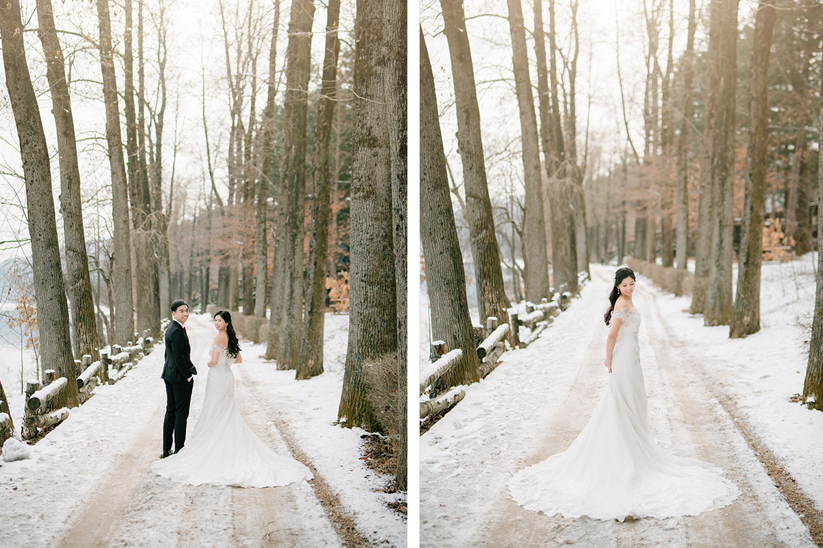 Enchanting Winter Pre-Wedding Shoot in the Serene Jeju Island by Jungyeol on OneThreeOneFour 8