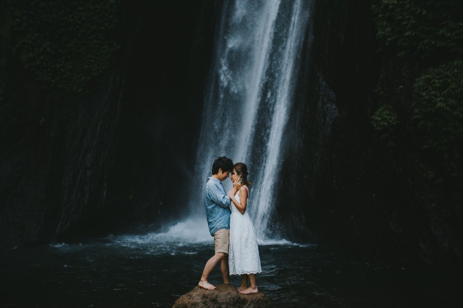 M&J: Pre-Wedding Photoshoot for a Japanese couple in Bali at Lake Tamblingan and Munduk Waterfall by Cahya on OneThreeOneFour 16