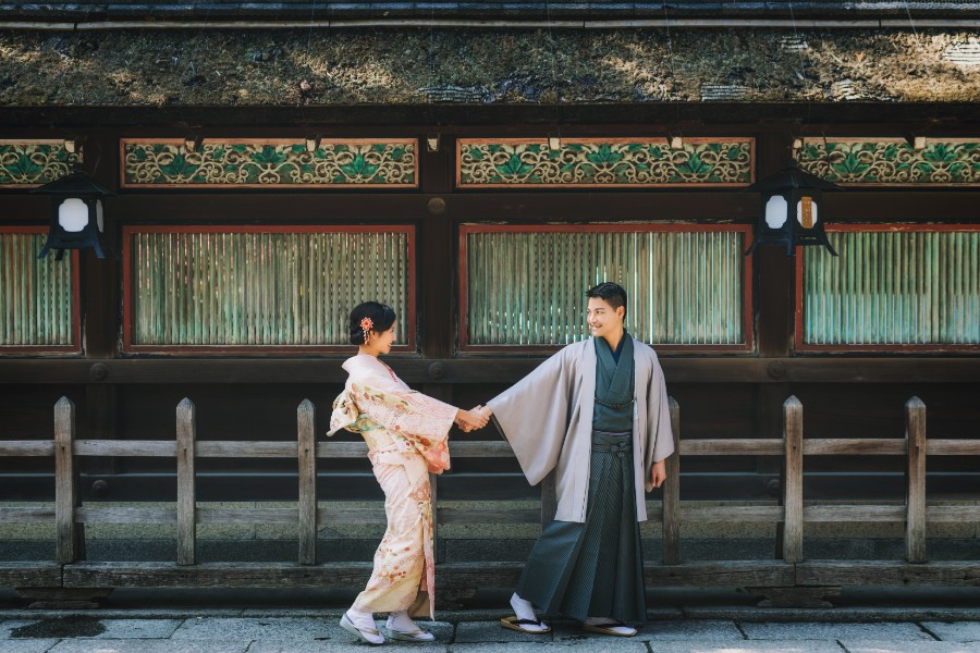 J&G: Kyoto Pre-wedding Photoshoot with Kimono by Shu Hao on OneThreeOneFour 5