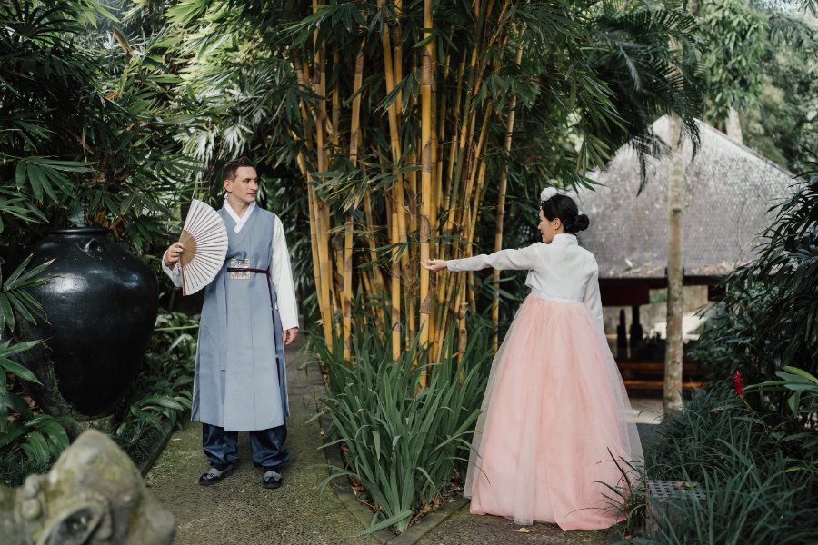 JY&L: Destination wedding at Villa the Sanctuary for mixed South Korean and European couple by Hendra on OneThreeOneFour 6