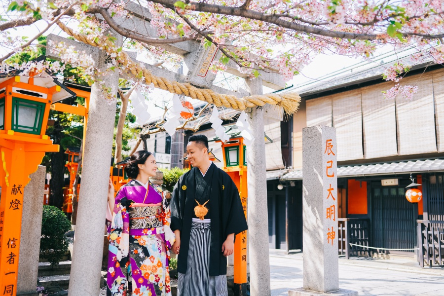 Japan Kyoto Kimono Photoshoot At Gion District And Kennin-Ji Temple  by Kinosaki  on OneThreeOneFour 3