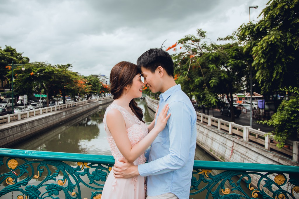 泰國婚紗拍攝 - 唐人街、曼谷火車站與花園 by Por  on OneThreeOneFour 5