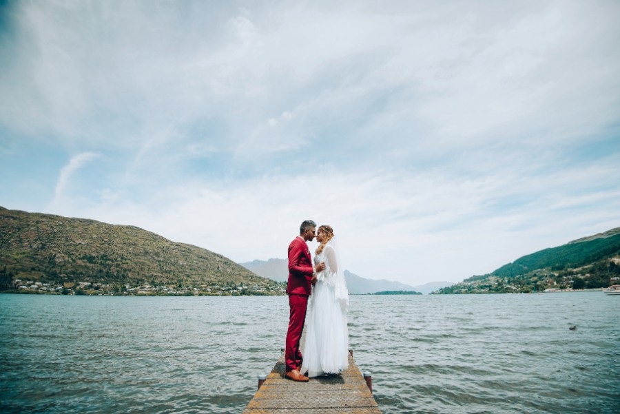 New Zealand Spring Arrowtown Lupins Prewedding Photoshoot  by Mike on OneThreeOneFour 23