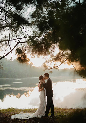 G & S - Singapore Sunrise Pre-Wedding Shoot at Upper Pierce Reservoir & Casual Shoot at Cafe 