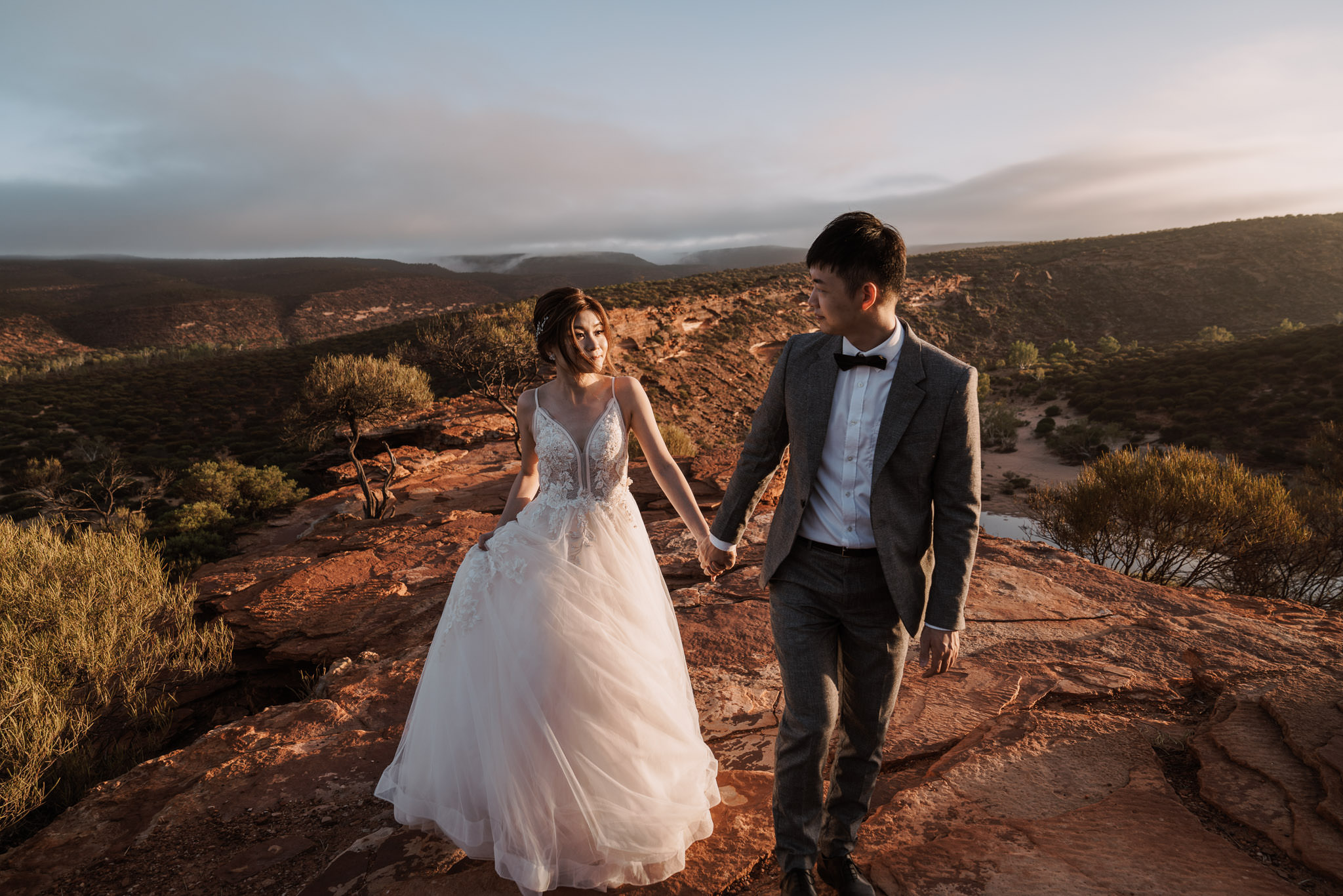 T&J: Nature loving pre-wedding in Perth at Lancelin, canyon and beach by Jimmy on OneThreeOneFour 10