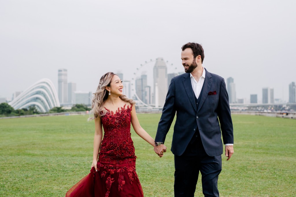 Romantic & Dreamy Pre-Wedding at Singapore Wedding Tree | Singapore Pre-Wedding Photography by Cheng on OneThreeOneFour 0