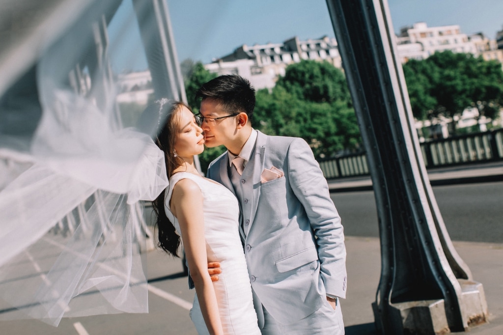 Paris Wedding Photo Session Arc de Triomphe by Vin on OneThreeOneFour 11