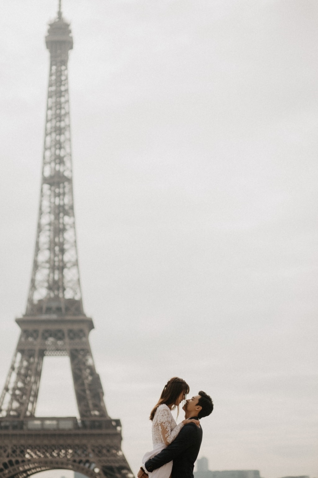 Paris Pre-Wedding Photoshoot for Singapore Couple Around The Eiffel Tower  by LT on OneThreeOneFour 8