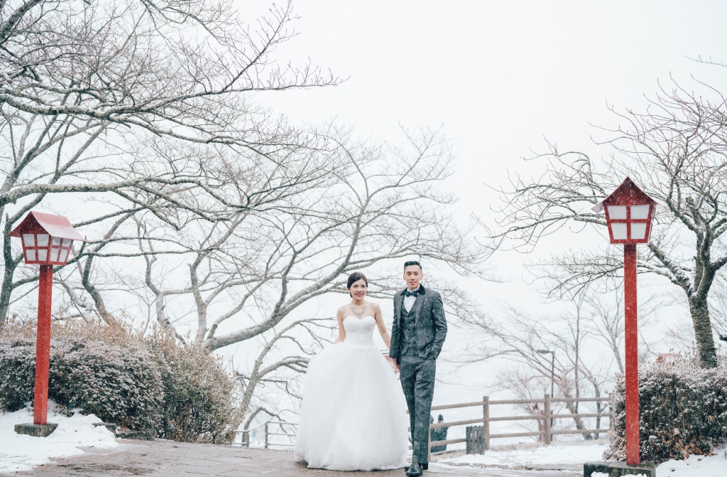 日本東京婚紗拍攝地點 - 冬季和服&寶塔拍攝 by Lenham  on OneThreeOneFour 11
