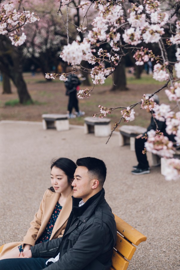 V&A: Cherry Blossom Proposal Photoshoot in Tokyo by Lenham on OneThreeOneFour 12