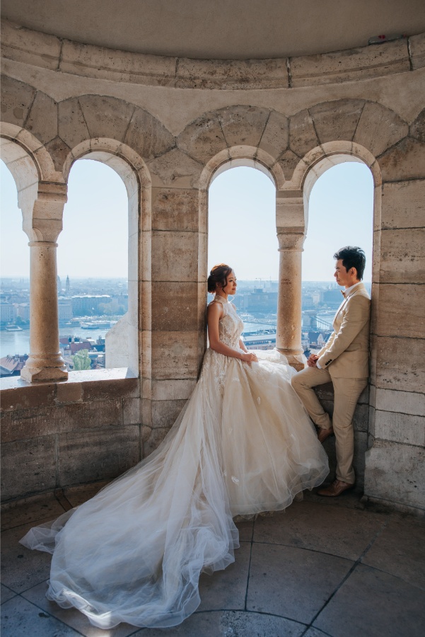 S&G: Budapest Pre-wedding Photoshoot at Castle District by Drew on OneThreeOneFour 1