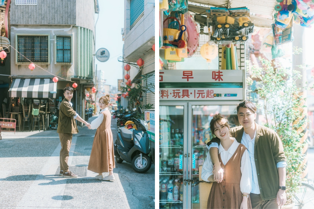 Taiwan Pre-Wedding Photoshoot Ferry Ride Pier Old Town Sea Beach by  on OneThreeOneFour 24