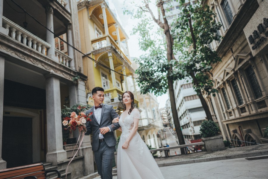 Macau Outdoor Pre-Wedding Photoshoot At Largo da Sé, Coloane by Eden on OneThreeOneFour 12