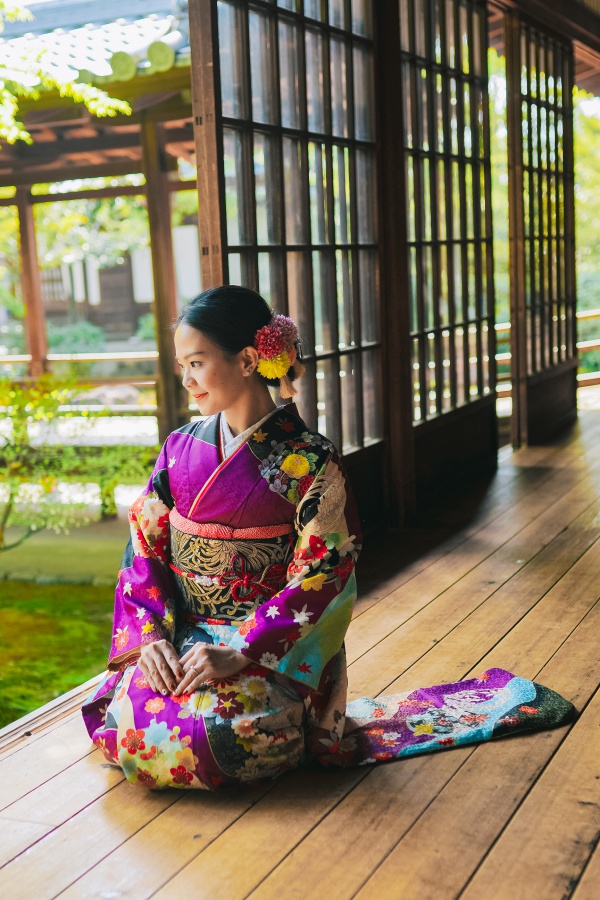 Japan Kyoto Kimono Photoshoot At Gion District And Kennin-Ji Temple  by Kinosaki  on OneThreeOneFour 13