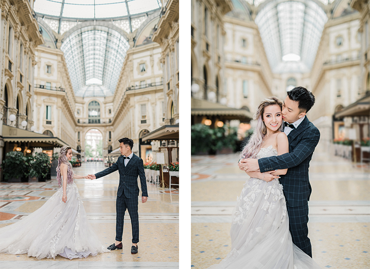 義大利
埃馬努埃萊二世拱廊街婚紗拍攝