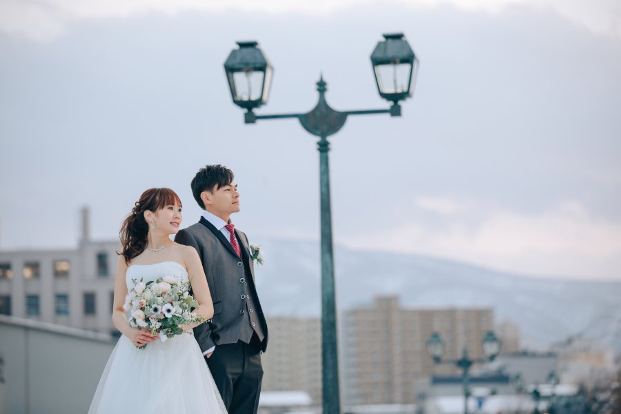 H&V: Snowy pre-wedding in Hokkaido by Kuma on OneThreeOneFour 19