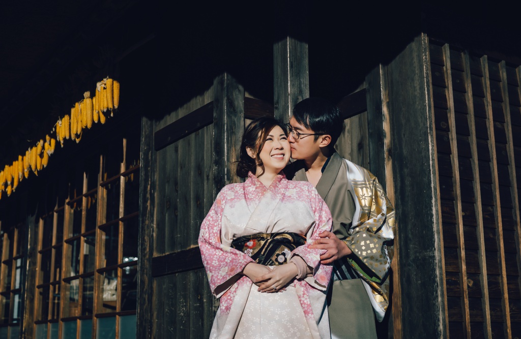 Japan Tokyo Kimono Couple Photoshoot At Mount Fuji  by Lenham on OneThreeOneFour 15