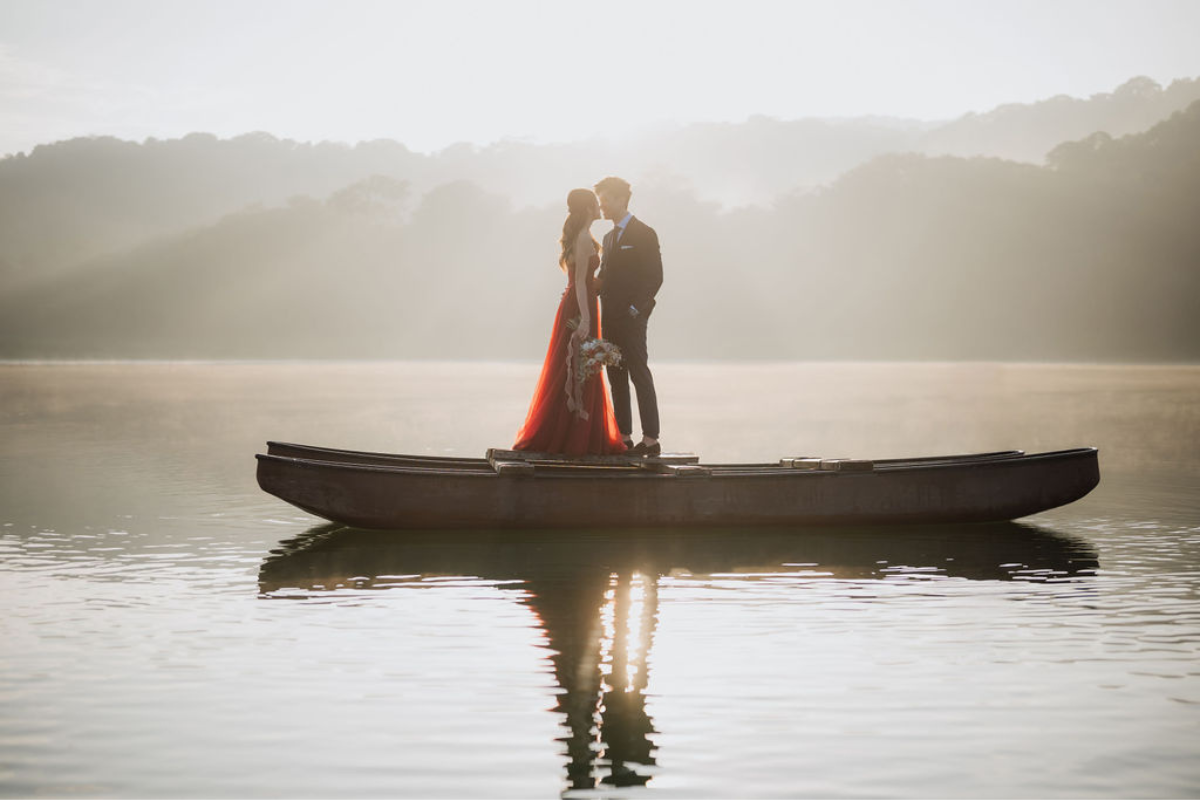 Bali Prewedding Photoshoot At Lake Tamblingan, Munduk Waterfall And Sunset At Mengening Beach by Cahya on OneThreeOneFour 2