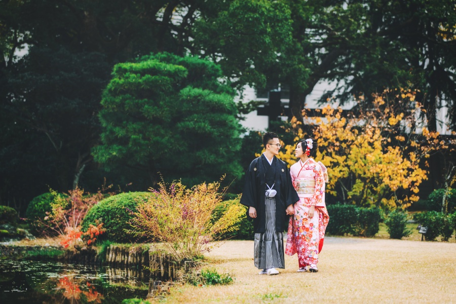 Kyoto Kimono Photoshoot At Shosei-en Garden and Kennin-Ji Temple, Gion District  by Shu Hao  on OneThreeOneFour 11