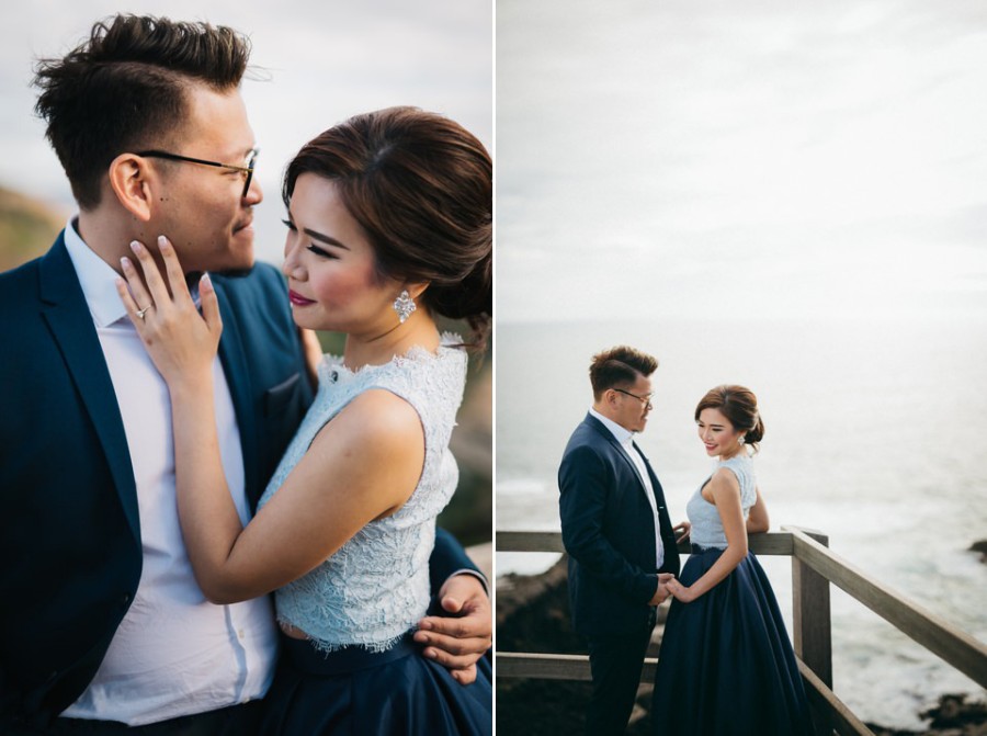 Pre-Wedding Photoshoot At Melbourne - Cape Schanck Boardwalk And Great Ocean Road by Felix  on OneThreeOneFour 8