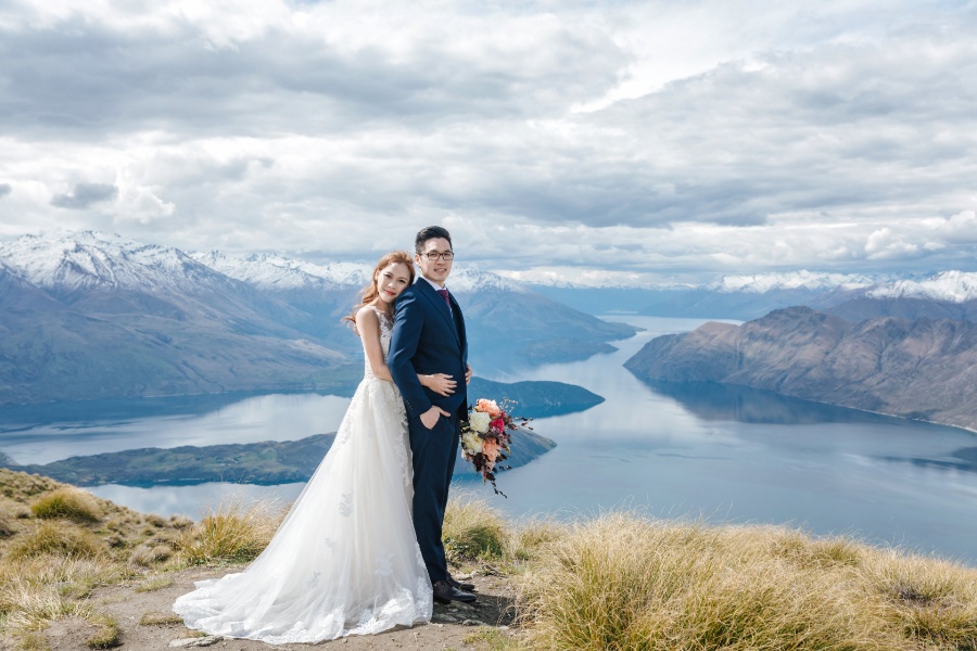 R&M: New Zealand Summer Pre-wedding Photoshoot with Yellow Lupins by Fei on OneThreeOneFour 5