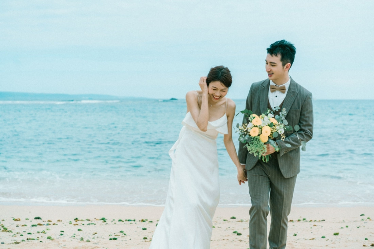 Taiwan Pre-Wedding Photoshoot Cafe Pier Lighthouse Countryside Street Beach by  on OneThreeOneFour 13