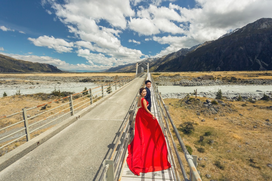 紐西蘭婚紗拍攝 - 蒂卡波與普卡基湖 by Xing on OneThreeOneFour 23
