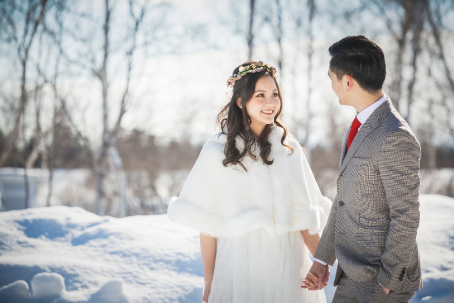 北海道婚紗旅拍路線 - 冬季札幌市和小樽運河拍攝 by Kuma on OneThreeOneFour 9