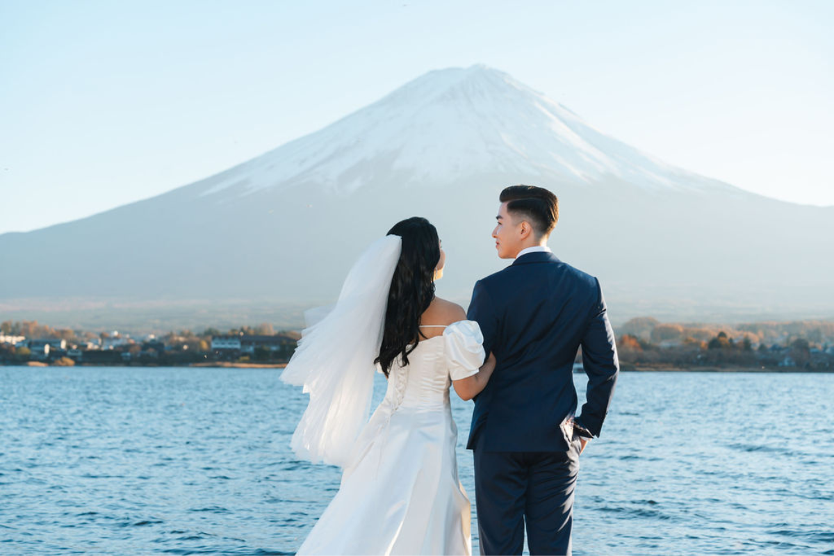 東京秋季婚紗拍攝 - 河口湖和富士山 by Dahe on OneThreeOneFour 16